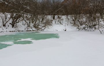 冬天大九湖