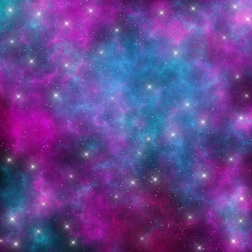 高清宇宙星空裝飾畫