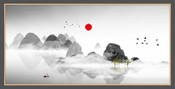 水彩水墨藝術(shù)畫