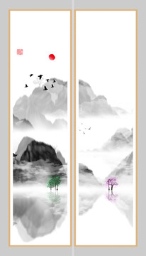 寫意山水畫