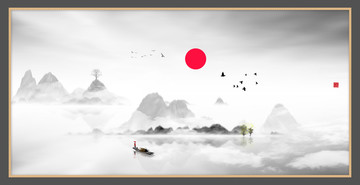寫意山水畫