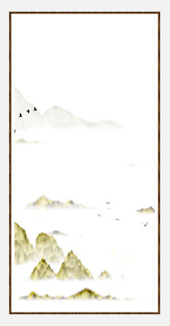 寫意山水畫