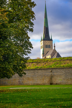教堂城堡城墙