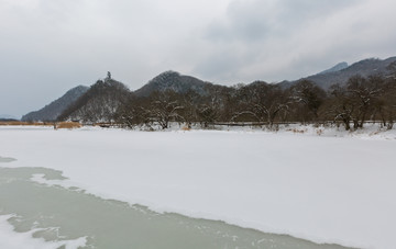 冬天大九湖