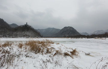 冬天大九湖