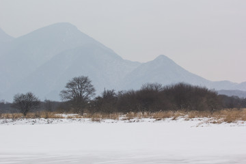 冬天大九湖