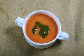 西餐零点番茄汤