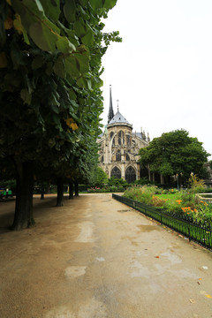 巴黎圣母院外