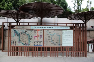 无锡江南古运河旅游景区导视牌