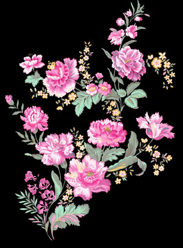 高清美式花卉素材