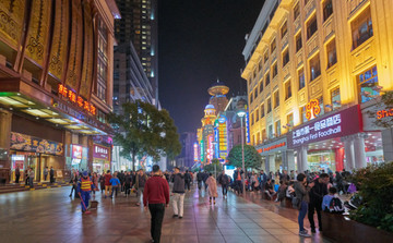 上海南京路夜景