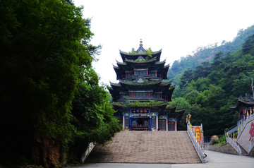 千山大佛寺风景区弥勒千佛阁