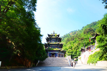 千山大佛寺风景区弥勒千佛阁