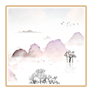 寫意山水畫