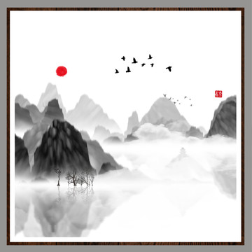 無框畫