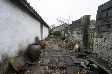 火山石房子