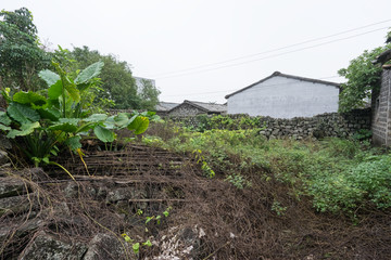 火山石房子