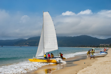 亚龙湾夏日风情