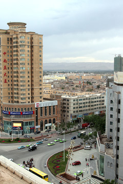 新疆喀什城市风光