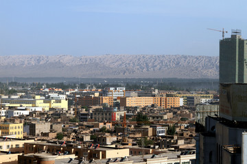 新疆喀什城市风光
