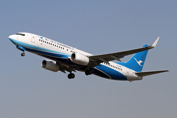 廈門航空飛機起飛