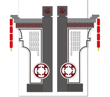 中式導(dǎo)視牌