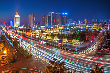 济宁新世纪广场夜景