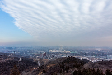 太原天龙山自行车赛道游览