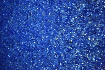 蓝色石英石颗粒