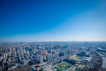 俯瞰北京城
