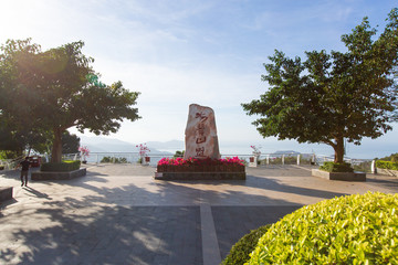 三亚凤凰岭风景区海誓山盟石刻