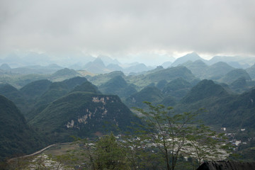 山中乡村