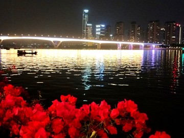 美丽珠江夜