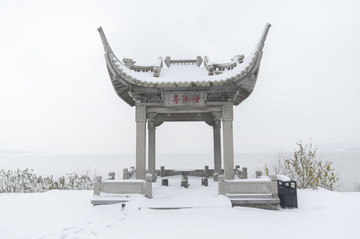 武汉雪景风光