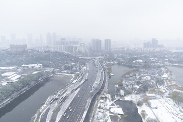 武汉雪景风光