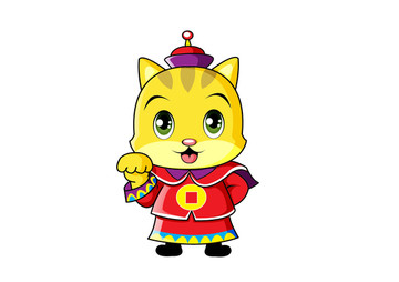 招財(cái)貓卡通設(shè)計(jì)
