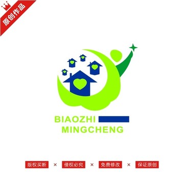 社區(qū)教育街道LOGO標志商標