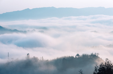 瓦屋山云雾