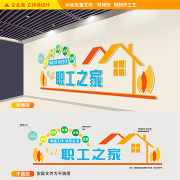 職工之家文化墻