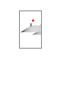 新中式禪境山水