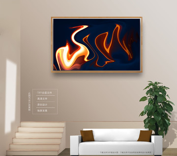 抽象油畫(huà)裝飾畫(huà)無(wú)框畫(huà)