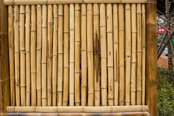 竹子栅栏