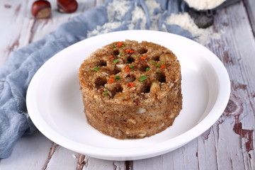 藕煤筒筒粉蒸肉