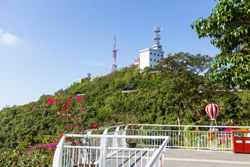 海南三亚凤凰岭风景区三亚电视塔