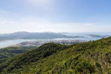 海南三亚榆林湾风光