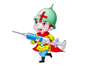 醫(yī)療衛(wèi)士卡通設(shè)計(jì)