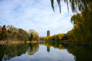 北京大学未名湖