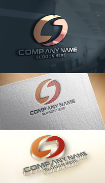 S字母投資理財(cái)logo設(shè)計(jì)