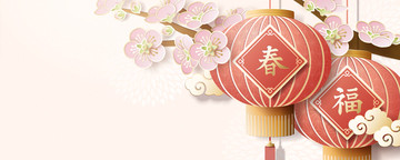燈籠初春素材矢量