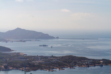 海南三亚都市风光